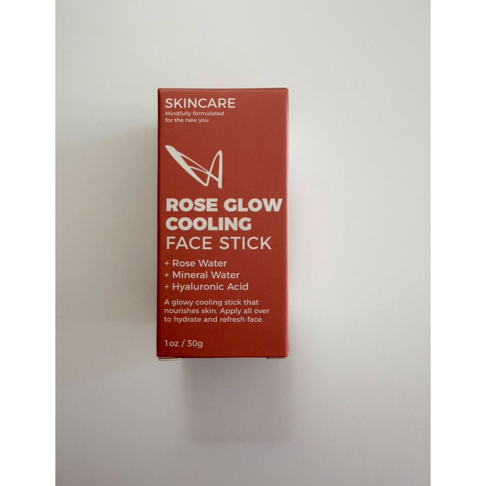 LASplash Rose Glow Cooling Face Stick 1 oz NEW Pink Skincare